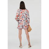 Mandi Womens Blouse In Multi