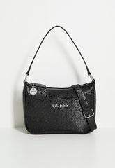 Guess Granby Mini Crossbody Bag Top Zip In Black