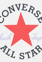 Converse Girls Dissected Chuck Patch T-Shirt In White