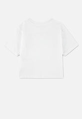 Converse Girls Dissected Chuck Patch T-Shirt In White