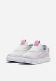Puma Kids Courtflex V3 Slip On Ps In Light Grey