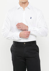 Polo Mens Custom Fit Greig White Shirt