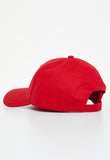 Polo Mens 6 Panel Classic Peak Cap In Red