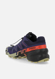 Salomon Mens Speedcross 6 Shoes Maritime Blue/Black/Cherry Tomato