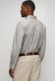 Polo Mens Oxford Iman Shirt In Brown