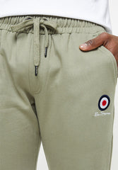 Ben Sherman Mens Targer Olive Night Jogger Pants