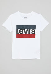 Levis Boys Sportswear Logo T-shirt In White
