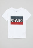 Levis Boys Sportswear Logo T-shirt In White