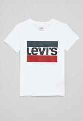 Levis Boys Sportswear Logo T-shirt In White