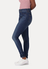 Levis Womens Hirise Super Skinny Jeans In Medium Blue