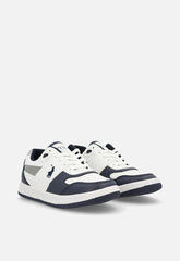 Polo Boys Block Court Sneaker In White