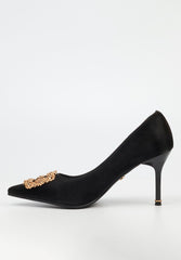 Butterfly Feet Miss Black Ladies Lanelle 3 Heels In Black