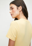 Polo Womens Kelly V-Neck T-Shirt In Yellow