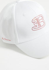 Ben Sherman Mens Bling Cap In White