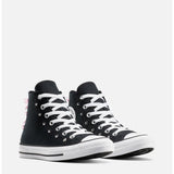 Converse Ladies Chuck Taylor Bow & Studs All Star In Black & Pink