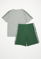 Nike Boys Poly Pack Knit 2 Piece Set In Green