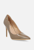 Miss Black Ladies Lola 1 Heels In Taupe