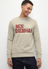 Ben Sherman The Wanderers Crew Sweater Grey