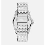 Diesel Mens Stinger 3 Hand Steel Watch In Silver