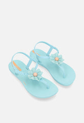Ipanema Girls Class Floral Sandals In Light Blue