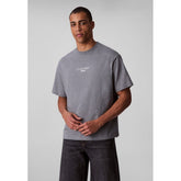 Calvin Klein Mens Rlxd Fit Graphic T-Shirt In Grey Heather