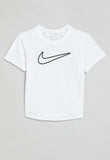 Nike Girls All Day Play Dri-Fit T-Shirt In White