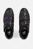 Calvin Klein Classic Cupsole Laceup Black and Amethyst