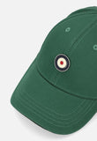 Ben Sherman Mens Metal Targy Badge Cap In Forest