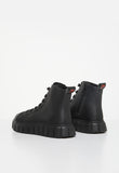 Pierre Cardin Unisex Riley Cleated Boots In Black