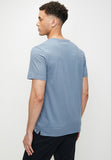 Pringle Mens Charlie Embroiderr T-Shirt In Mid Blue