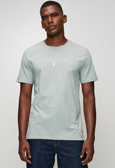 Pringle Mens Gerald Embroidery T-shirt In Sage