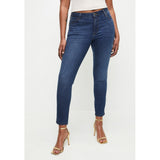Guess Womens Cumberland Curve Jeans In Dark Wash