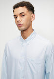 Pringle Mens Roland Long Sleeve Classic Shirt In Light Blue