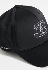 Ben Sherman Mens Bling Cap In Black
