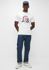Ben Sherman Tar Guitar Mens T-Shirt In White