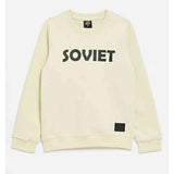 Soviet Zander Boys Crew Neck Sweat Top Bone