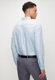 Pringle Mens Roland Long Sleeve Classic Shirt In Light Blue