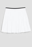 Polo Girls Charlotte Tennis Skort In White