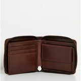 Polo Kenya Zip Around Wallet In Brown