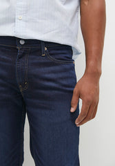 Levis Mens Ancient Ways Athletic Taper Jeans In Dark Wash