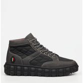 Mazerata Mens Pigale 8 Faux Nubuck Shoes In Grey