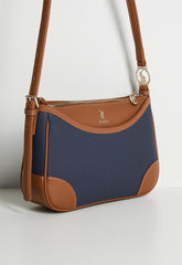 Polo Womens Cabana Sling bag With Side Pocket In Blue