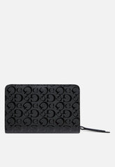 Guess Abbas Sling French Wallet In Black