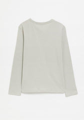 Polo 0055028 Gilrs Olivia Printed Ls Tee Putty