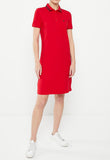 Polo Womens Leah Golfer Dress In Red