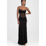Sissy Boy Electric Energy Maxi Dress In Black