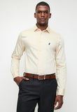 Polo Mens Essential Sateen Long Sleeve Shirt In Stone