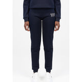 Sissy boy Womens Logo Sweat Pants With Bling In Navy
