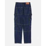 Soviet Boys Rhythm Oversized Cargo Denim Dark Indigo