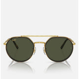 Rayban Mens Black Lens Sunglasses In Gold